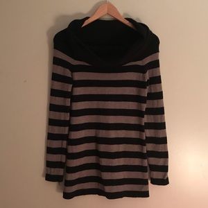 Inc Black and Brown Sweater